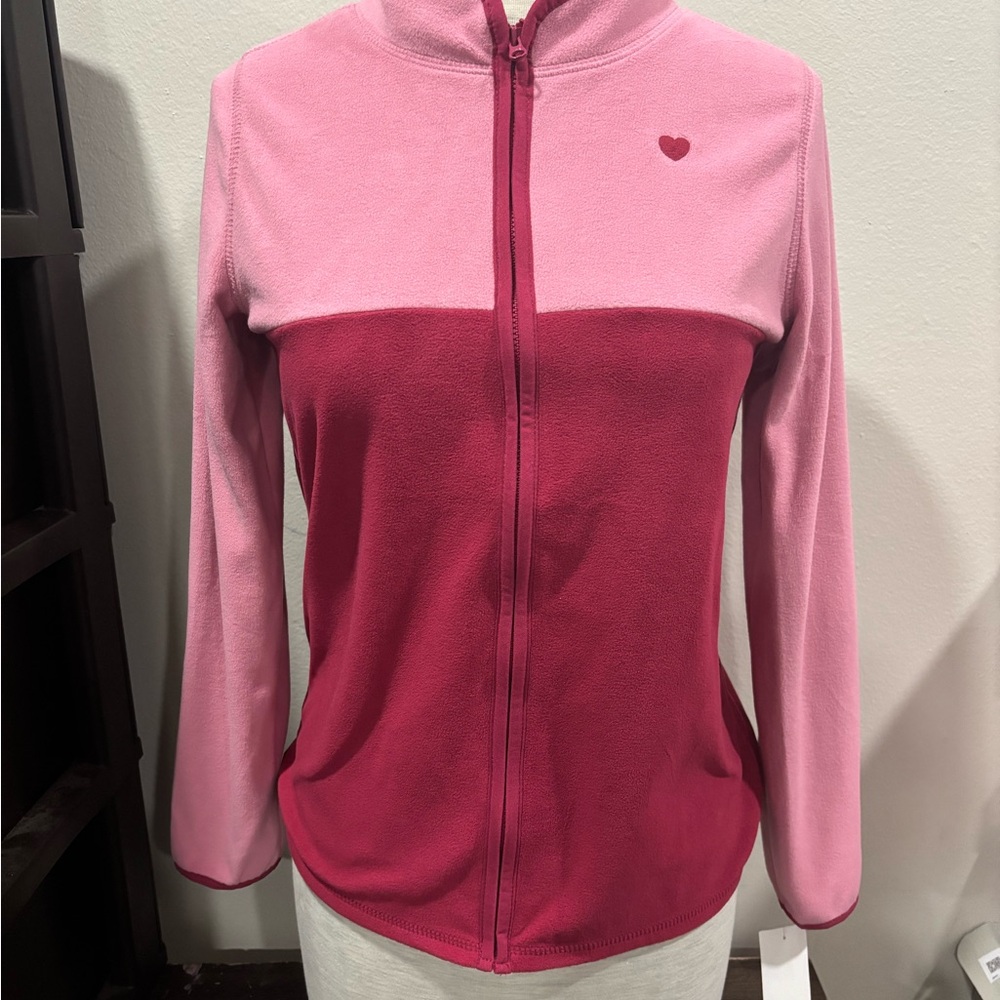 OshKosh B'gosh Burgundy Fleece Jacket